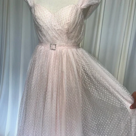 Vintage Pink Gown -Glinda from Wicked and The Wizard of Oz Halloween Costume - Picture 5 of 11